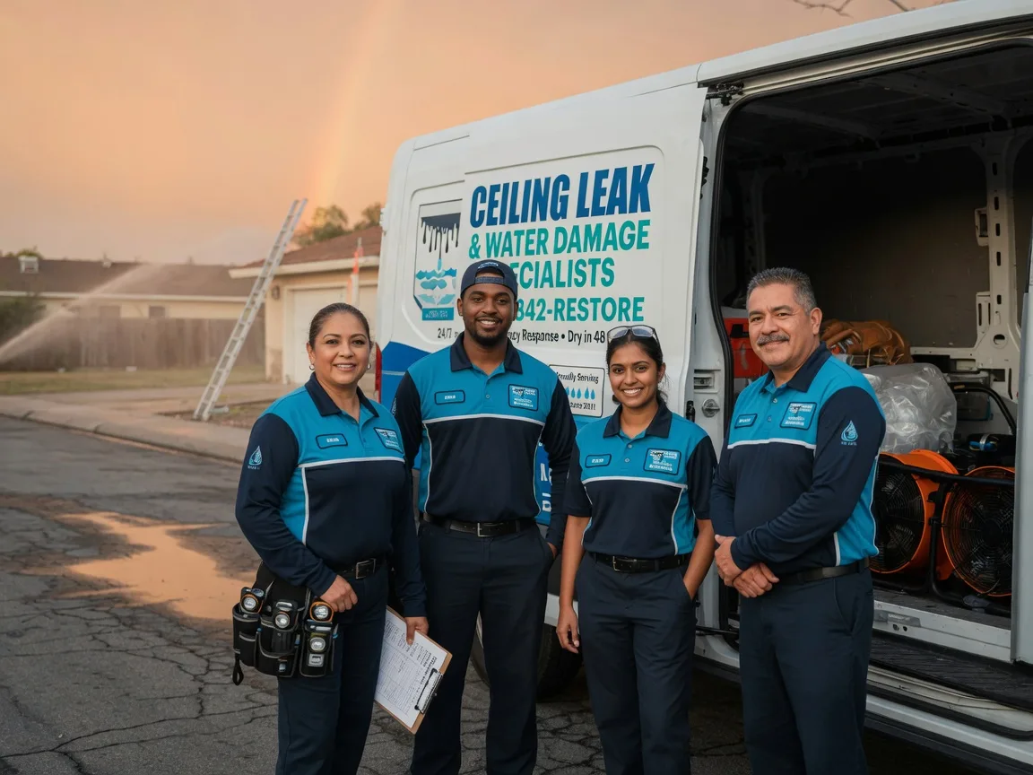 Ceiling Leak Cleanup company in Williamston, MI