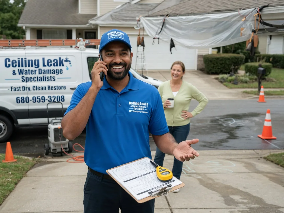 Ceiling Leak Cleanup Williamston, MI FAQs